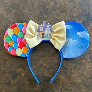 UP Russell House With Balloons Disney Pixar - MINNIE MOUSE Ears Headband NEW